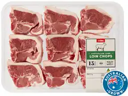 Coles Coles Australian Lamb Loin Chops offer