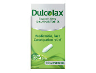 ePharmacy Dulcolax Suppositories 10 Pack offer