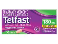 Chemist Warehouse Telfast 180mg 30 Tablets offer