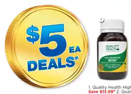 Good Price Pharmacy Quality Health Australia High Absorption Iron+ offer