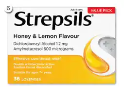 Good Price Pharmacy Strepsils Honey & Lemon Flavour offer