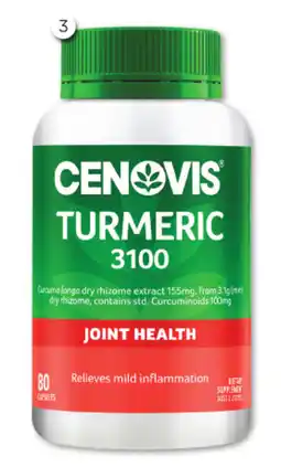 Good Price Pharmacy Cenovis Turmeric 3100 offer