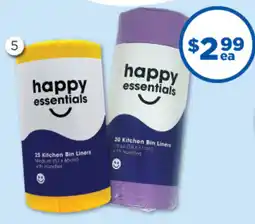 Good Price Pharmacy happy essentials Kitchen Bin Liners offer