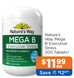 Good Price Pharmacy Nature's Way Mega B Executive Stress offer