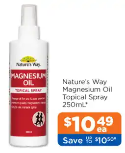 Good Price Pharmacy Nature's Way Magnesium Oil Topical Spray offer