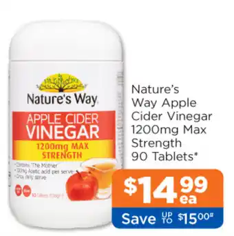 Good Price Pharmacy Nature's Way Apple Cider Vinegar offer
