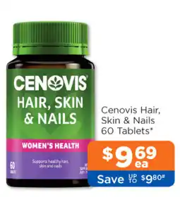 Good Price Pharmacy Cenovis Hair, Skin & Nails offer