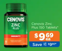 Good Price Pharmacy Cenovis Zinc Plus offer