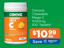 Good Price Pharmacy Cenovis Chewable Mega C offer