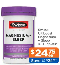 Good Price Pharmacy Swisse Ultiboost Magnesium + Sleep offer