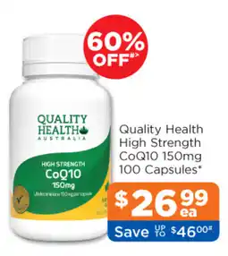 Good Price Pharmacy Quality Health High Strength CoQ10 offer
