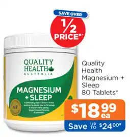 Good Price Pharmacy Quality Health Magnesium + Sleep offer
