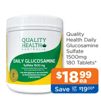Good Price Pharmacy Quality Health Daily Glucosamine Sulfate offer