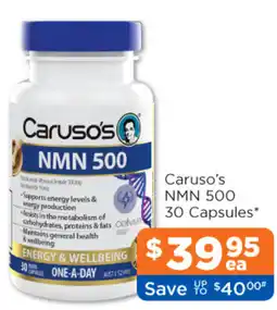 Good Price Pharmacy Caruso's NMN 500 offer