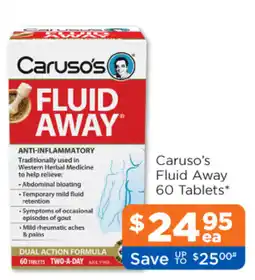 Good Price Pharmacy Caruso's Fluid Away offer