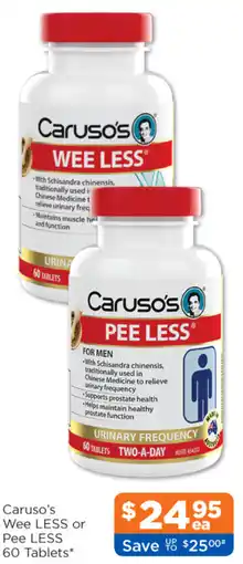Good Price Pharmacy Caruso's Pee LESS offer