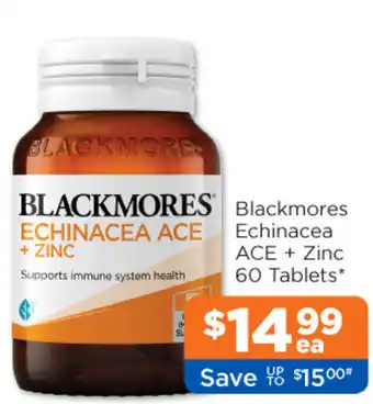 Good Price Pharmacy Blackmores Echinacea ACE + Zinc offer