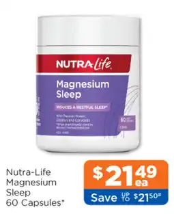 Good Price Pharmacy Nutra-Life Magnesium Sleep offer