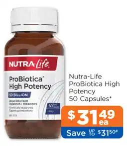 Good Price Pharmacy Nutra-Life ProBiotica High Potency offer