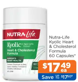 Good Price Pharmacy Nutra-Life Kyolic Heart & Cholesterol Formula offer