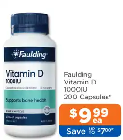 Good Price Pharmacy Faulding Vitamin D 1000IU offer