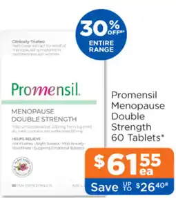 Good Price Pharmacy Promensil Menopause Double Strength offer