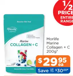 Good Price Pharmacy Morlife Marine Collagen + C offer