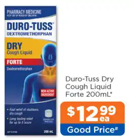 Good Price Pharmacy Duro-Tuss Dry Cough Liquid Forte offer