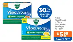 Good Price Pharmacy Vicks VapoDrops + Sinus Congestion offer