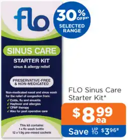 Good Price Pharmacy FLO Sinus Care Starter Kit offer