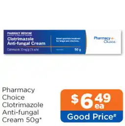 Good Price Pharmacy Pharmacy Choice Clotrimazole Anti-fungal Cream offer