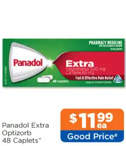 Good Price Pharmacy Panadol Extra Optizorb offer