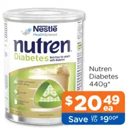 Good Price Pharmacy Nestle HealthScience Nutren Diabetes offer