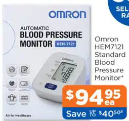 Good Price Pharmacy Omron Automatic Blood Pressure Monitor HEM-7121 offer