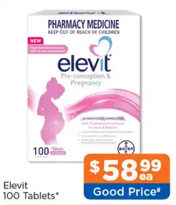 Good Price Pharmacy Elevit 100 Tablets offer