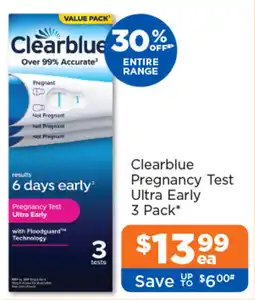 Good Price Pharmacy Clearblue Pregnancy Test Ultra Early offer