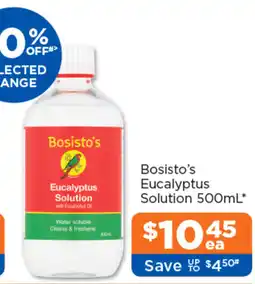 Good Price Pharmacy Bosisto's Eucalyptus Solution offer