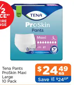 Good Price Pharmacy Tena Pants ProSkin Maxi offer
