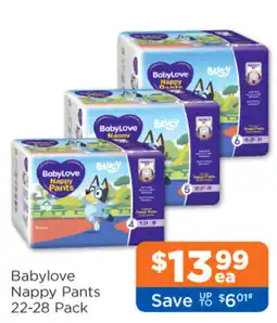 Good Price Pharmacy Babylove Nappy Pants offer