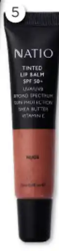 Good Price Pharmacy Natio tinted lip balm spf 50+ offer