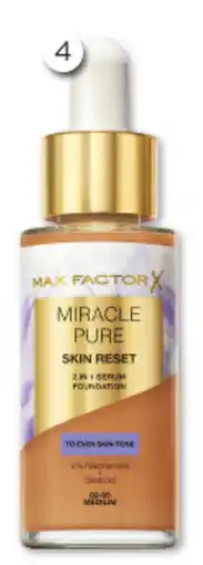 Good Price Pharmacy Max factor miracle pure skin reset 2 in 1 serum foundation offer