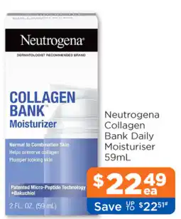 Good Price Pharmacy Neutrogena Collagen Bank Daily Moisturiser offer