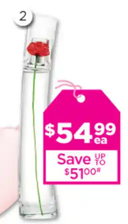 Good Price Pharmacy Red flower in glass vase offer