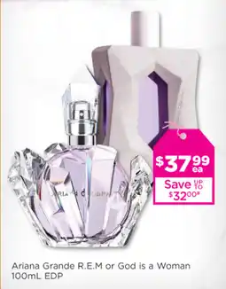 Good Price Pharmacy Ariana Grande R.E.M or God is a Woman offer