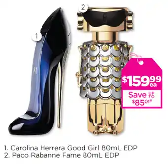 Good Price Pharmacy Carolina Herrera Good Girl 80mL EDP offer