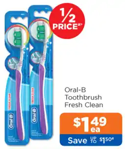 Good Price Pharmacy Oral-B Toothbrush Fresh Clean offer