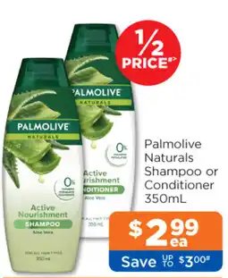 Good Price Pharmacy Palmolive Naturals Shampoo or Conditioner offer