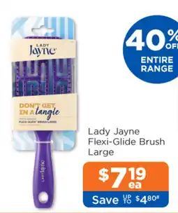 Good Price Pharmacy Lady Jayne Flexi-Glide Brush Large offer