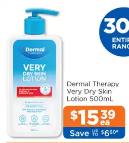 Good Price Pharmacy Dermal Therapy Very Dry Skin Lotion offer