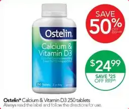 Terry White Ostelin Calcium & Vitamin D3 offer